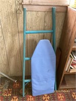 Small ladder and ironing board