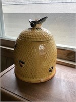 Honeybee cookie jar