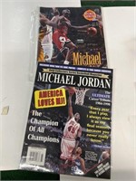 Michael Jordan collector magazines featuring m