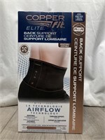 Copper Fit Back Support One Size