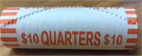 $10 roll. Maria Tall chief uncirculated quarters