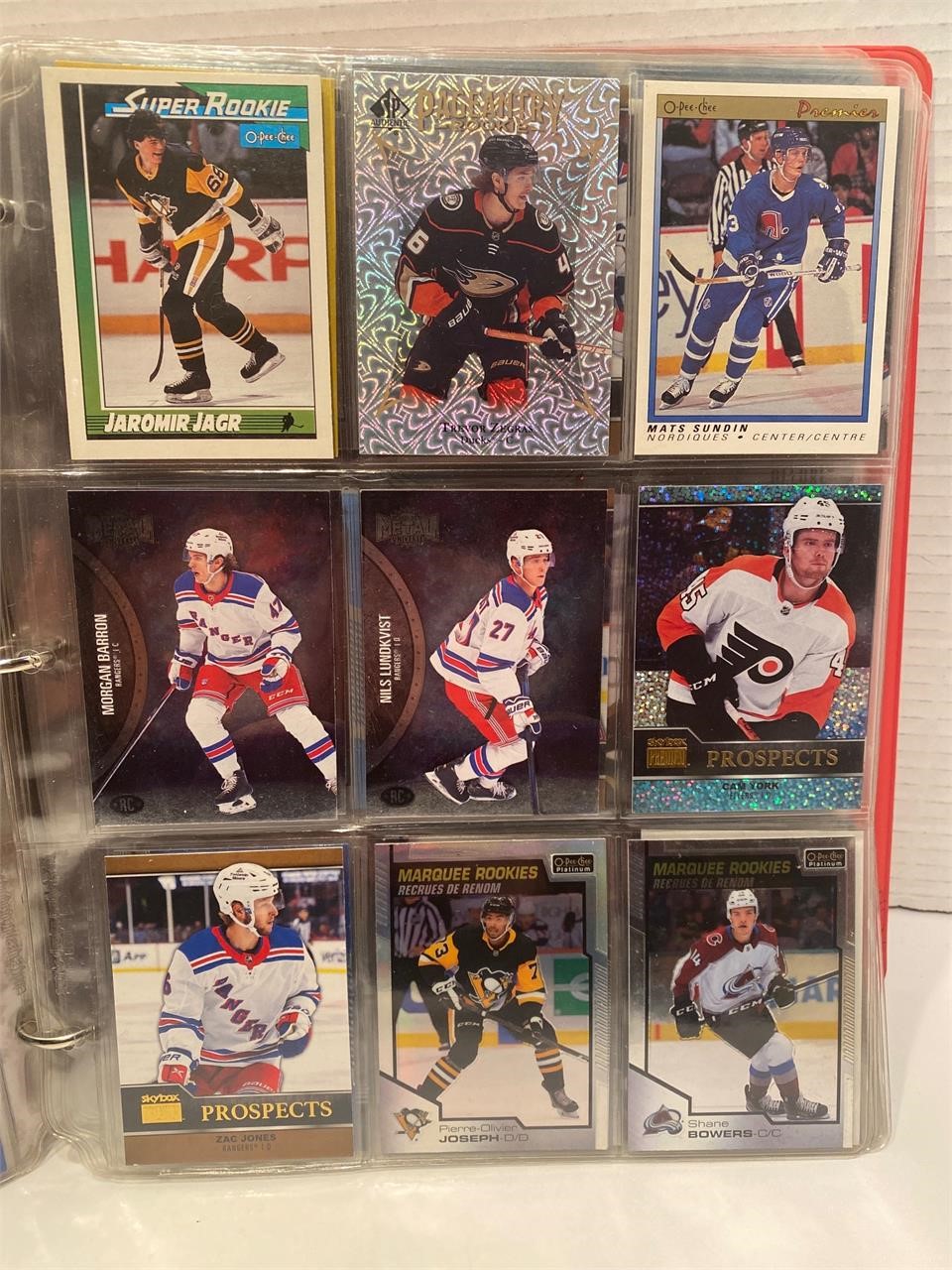 Hockey Rookie Card Lot