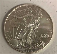 2015 Silver Eagle Coin w/ COA