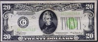 1934 Fed Reserve of Chicago $20 note