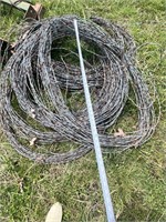 Lg lot barbed wire