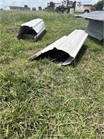 (2) homemade small animal shelters-4"x22"