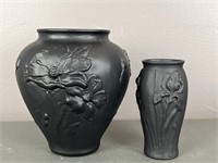 2 Vinatge Tiffin Vases