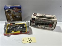 (3) RACECAR COLLECTIBLES