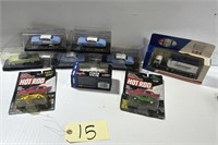 (9) COLLECTIBLE CARS