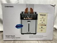 Chefman Smart Touch 2 Slice Digital Toaster