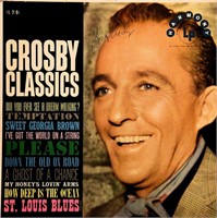 Bing Crosby Classics signed album