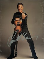 Paul McCartney signed photo