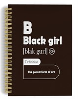 HUYAW 212-Bjb-Hg-Girl Spiral Notebooks