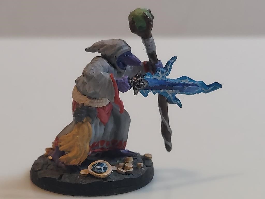Gnome Wizard Warhammer Miniature Plastic Figure