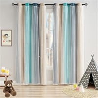 $203  Luvyohmee Ombre Curtains 52W x 63L