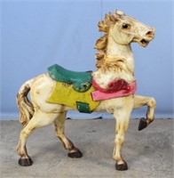 1999 E. Higareda Carved Wooden Carousel Horse
