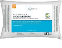 Sz Queen Mainstays Extra Firm Bed Pillow for Back
