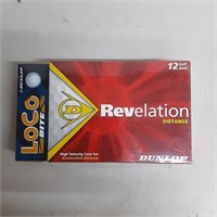 Unopened pack of Dunlop Revelation Distance golf
