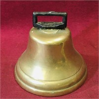 Small Brass Bell (Vintage) (3" x 3 1/4")