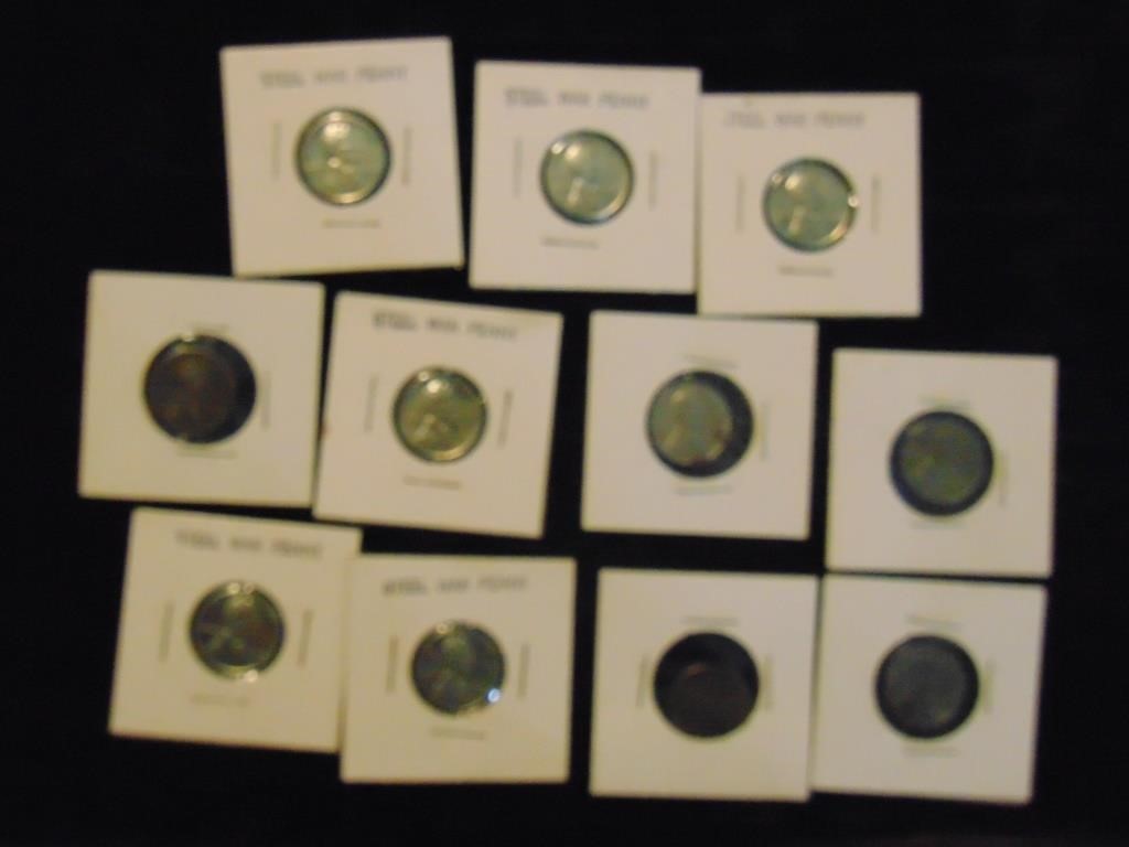 (11) Steel Pennies