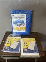 (3) NIP TWIN SIZE MATTRESS COVERS