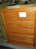 Tall Wooden Dresser
