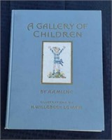 Rare Book "A Gallery of Children" by "Milne"