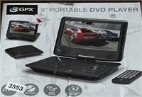 GPX 9” PORTABLE DVD PLAYER