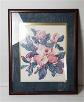Magnolia Painting Print by Della Storms