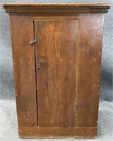 Antique Pine One Door Cupboard