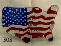 Red.White.Blue USA Paperweight