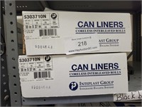 Can Liners 25/roll, 20rolls/case .  30 x37 2 Cases