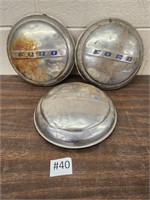 Vintage ford hub caps