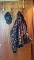 Camouflage Hat and Coat XL