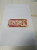 1974 CANADA TWO DOLLAR BILL