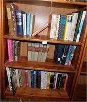 3 Shelves Full Of Various Books