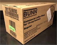 New Box Bunn Coffee Filters - 1000 Count