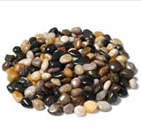 45lb Polished Pebbles for Plants Potting,