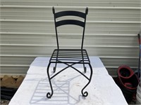 Heavy Wrought Iron Chair