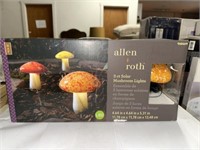 3CT SOLAR MUSHROOM LIGHTS