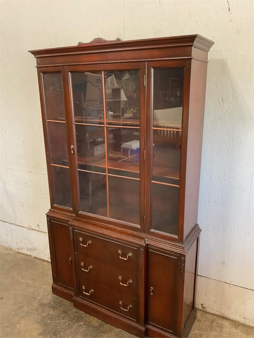 Small Antique China Cabinet