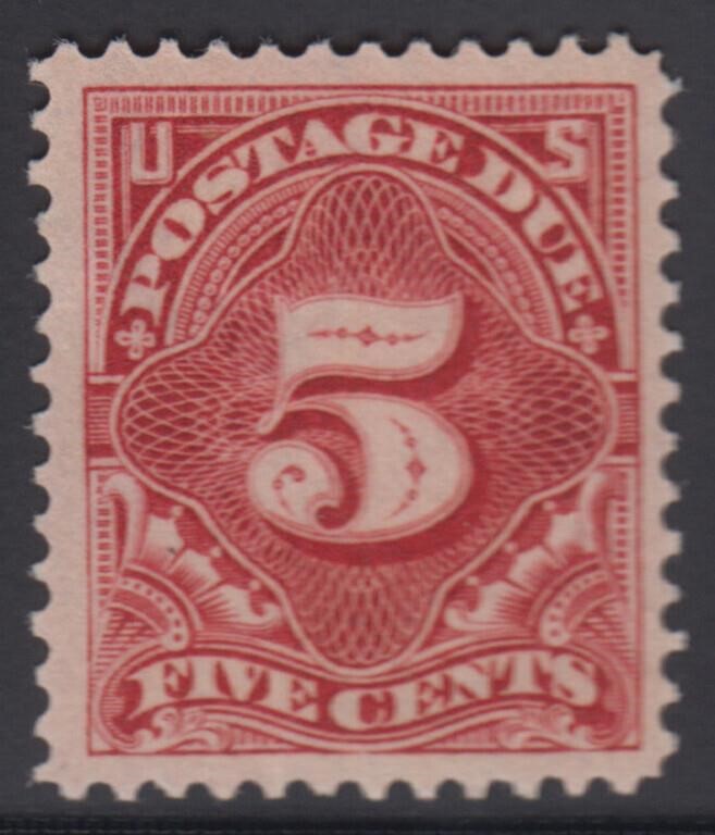 US Stamps #J48 Mint OG, brilliant color, Very Fine
