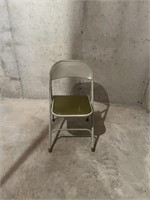 Folding chair & Light