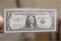 1957 $1.00 Blue Seal Star Note