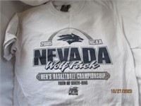 T Shirt UNR Wolf Pack 2005 Field Of Sixty Five Med