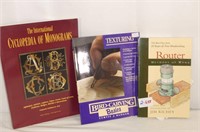 3 Soft covered Woodworking Books