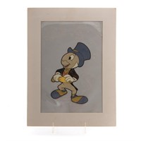 Walt Disney animation cel Jiminy Cricket