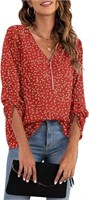 VIISHOW 3/4 Sleeve Blouses for Women V Neck