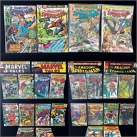 (26) 1970’s / 80’s Amazing Spiderman Comic Books