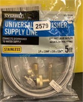 Everbilt Universal Dishwasher Supply Line 5’